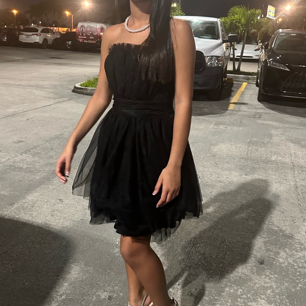 Black short Tulle Dress